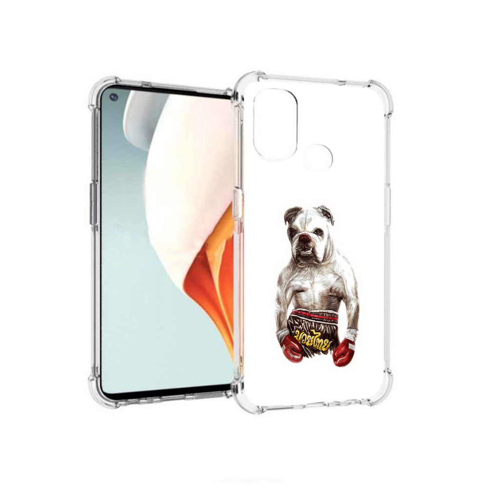 

Чехол MyPads Tocco для OnePlus Nord N100 боксер (PT227045.141.243), Прозрачный, Tocco
