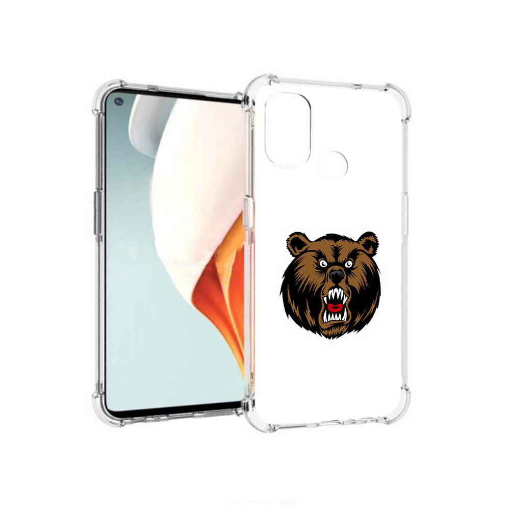 

Чехол MyPads Tocco для OnePlus Nord N100 бурый (PT227045.141.253), Прозрачный, Tocco