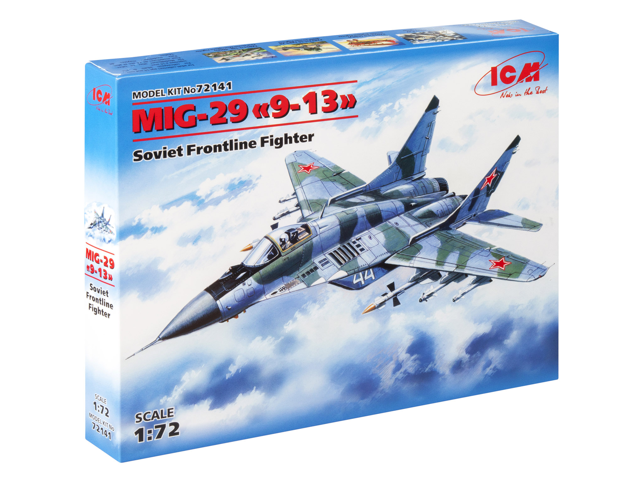 фото Сборная модель icm 1/72 советский фронтовой истребитель микоян-29 «9-13» 72141