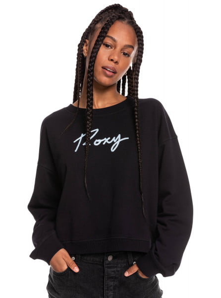 

Лонгслив женский Roxy ERJFT04507 черный 34, ERJFT04507