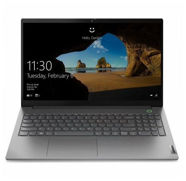 фото Ноутбук lenovo thinkbook 15-acl 15.6"fhd/ryzen 3 5300u/8gb/ssd256gb/noos/grey 21a40091ru