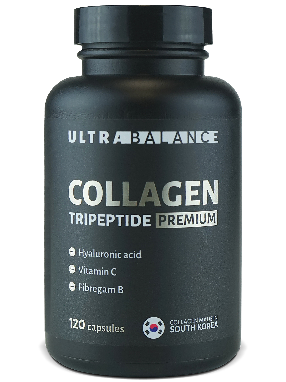 Купить Коллаген с витамином С и гиалуроновой кислотой, Коллаген морской UltraBalance капсулы 120 шт.
