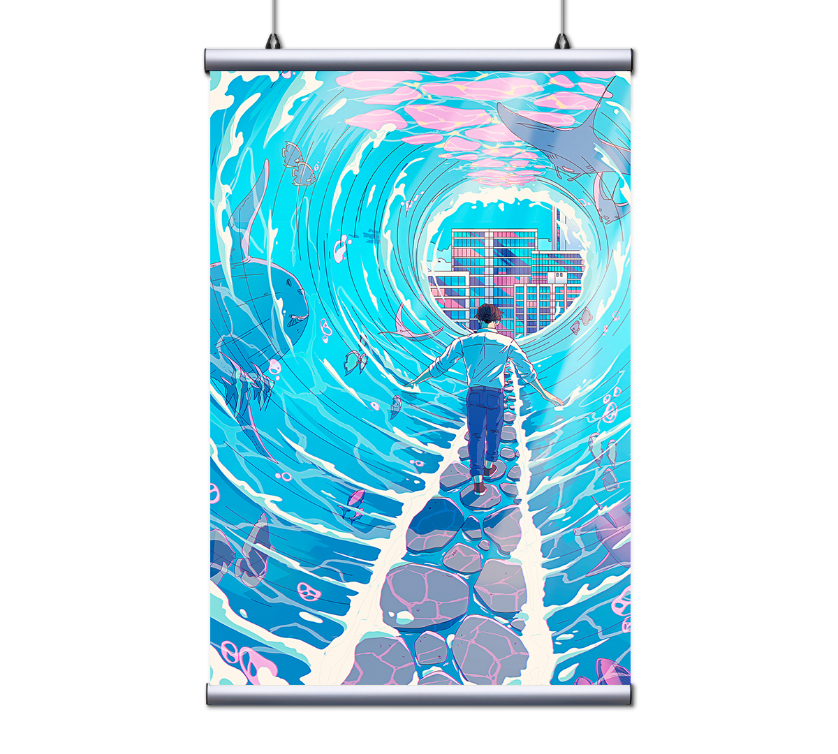 

Постер интерьерный Poly Print Art P02000539/S/4 50х70 см. без рамки