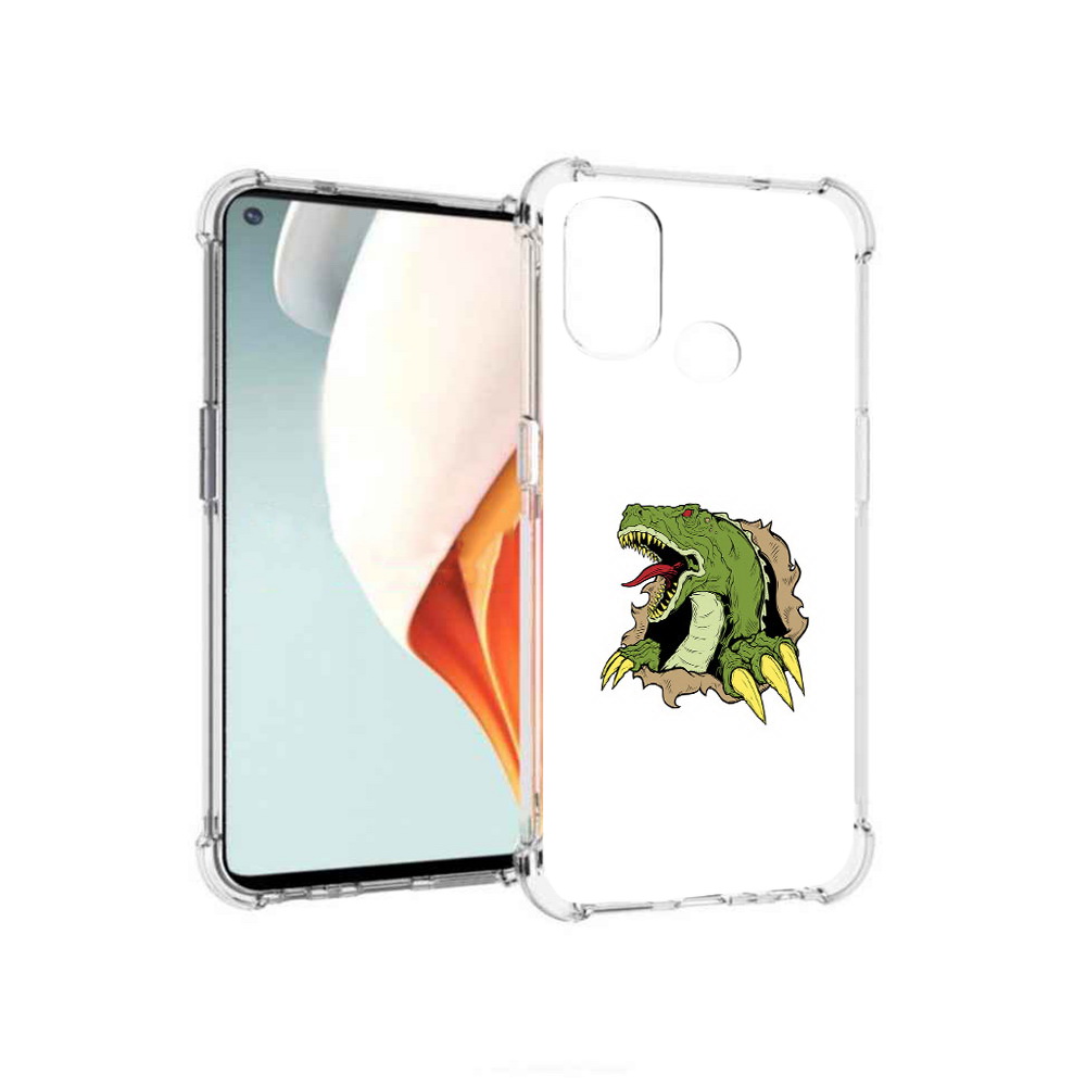 

Чехол MyPads Tocco для OnePlus Nord N100 годзила (PT227045.141.290), Прозрачный, Tocco