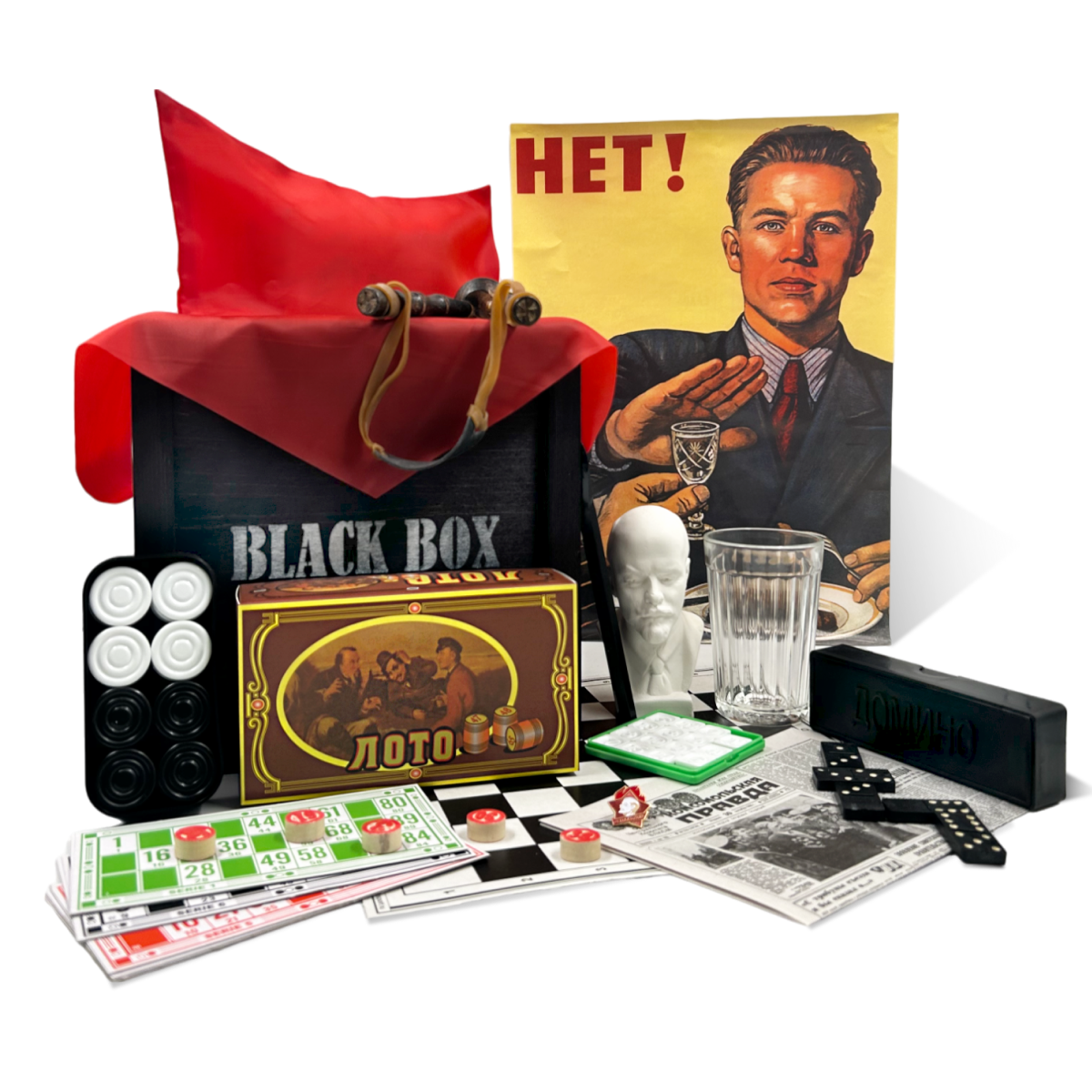 

Подарочный набор Black Box «СССР» СССР, Черный, СССР