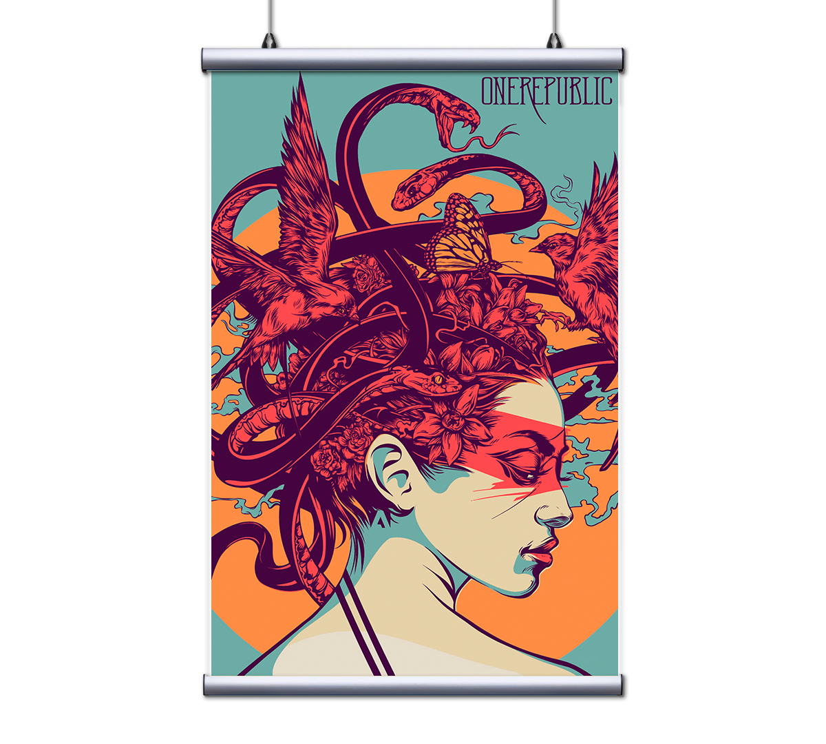 

Постер интерьерный Poly Print Art P02000544/S/2 40х50 см. без рамки