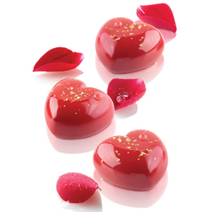 

Форма силикон СЕРДЕЧКО (24х45х44 мм), Белый