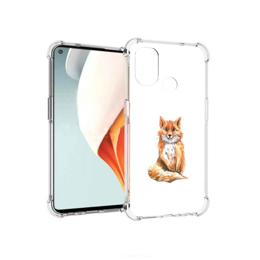 

Чехол MyPads Tocco для OnePlus Nord N100 детская лиса (PT227045.141.320), Прозрачный, Tocco