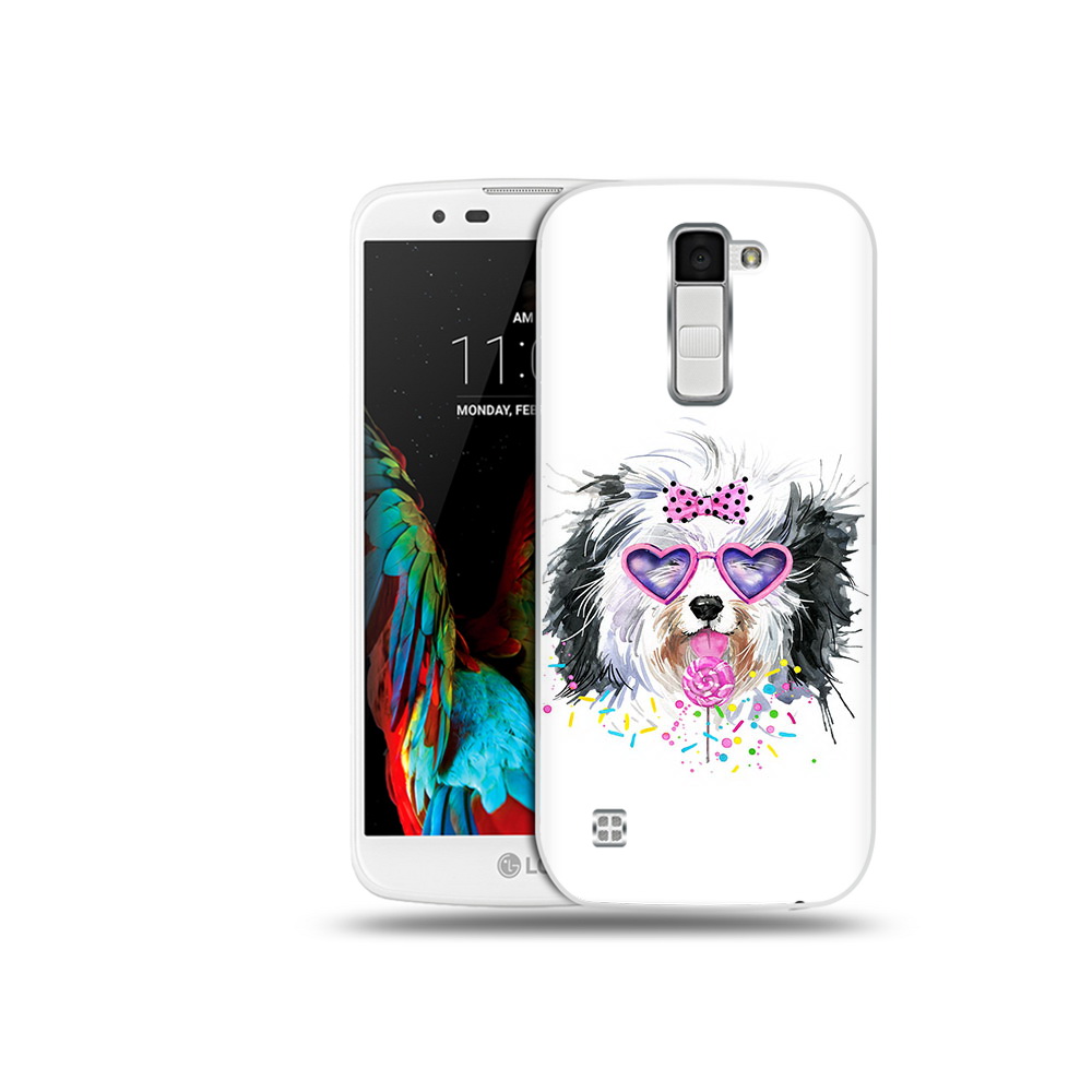 

Чехол MyPads Tocco для LG K10 пушистик (PT30014.80.559), Прозрачный, Tocco