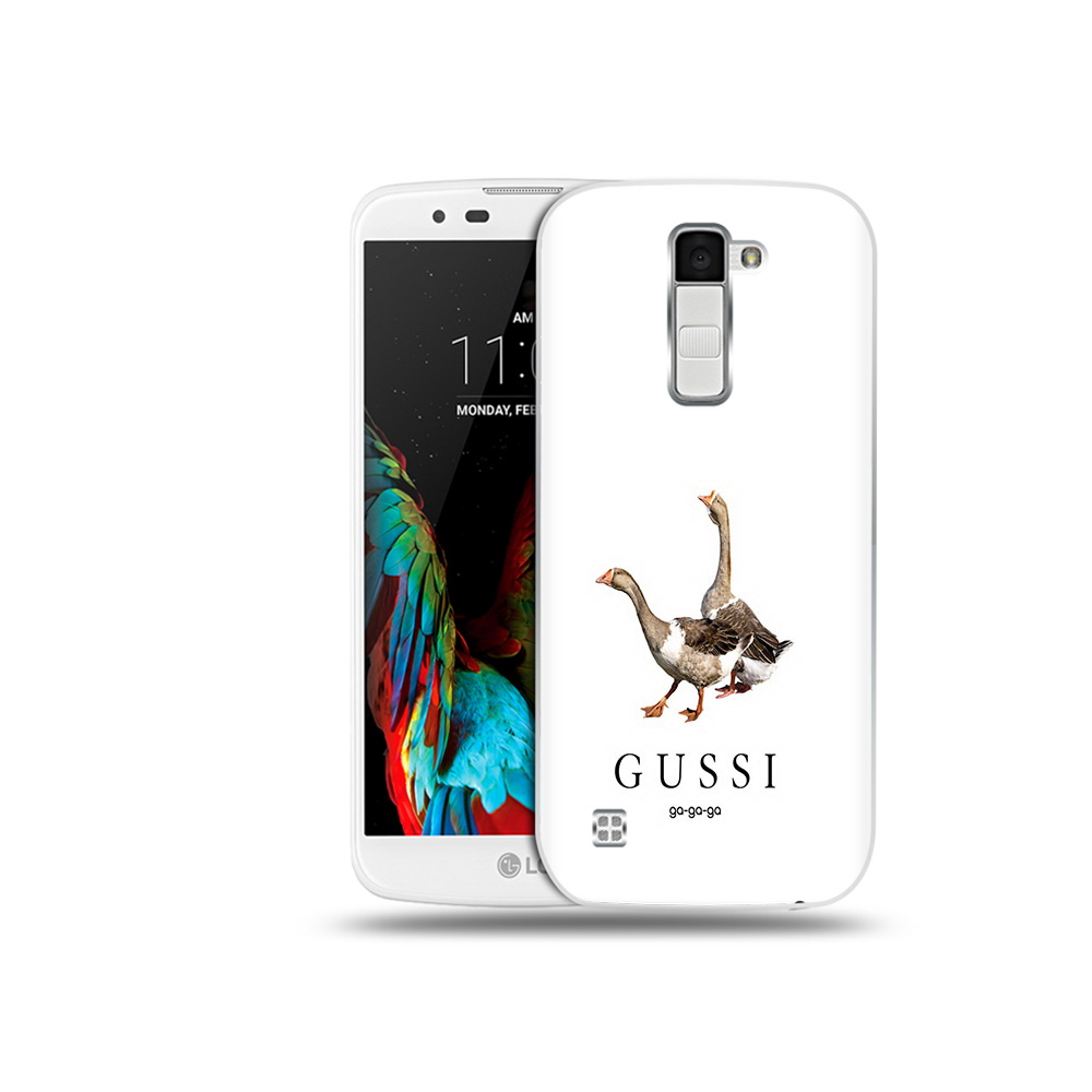 

Чехол MyPads Tocco для LG K10 Гусси бренд (PT30014.80.56), Прозрачный, Tocco