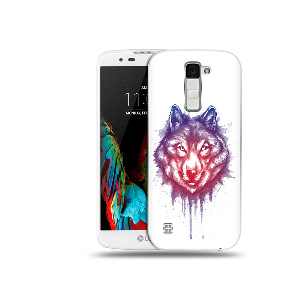 

Чехол MyPads Tocco для LG K10 пушистый волк (PT30014.80.561), Прозрачный, Tocco