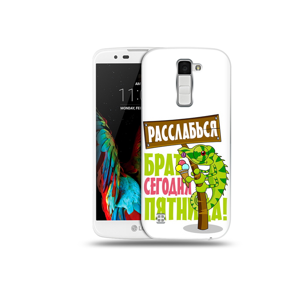 

Чехол MyPads Tocco для LG K10 пятница (PT30014.80.562), Прозрачный, Tocco