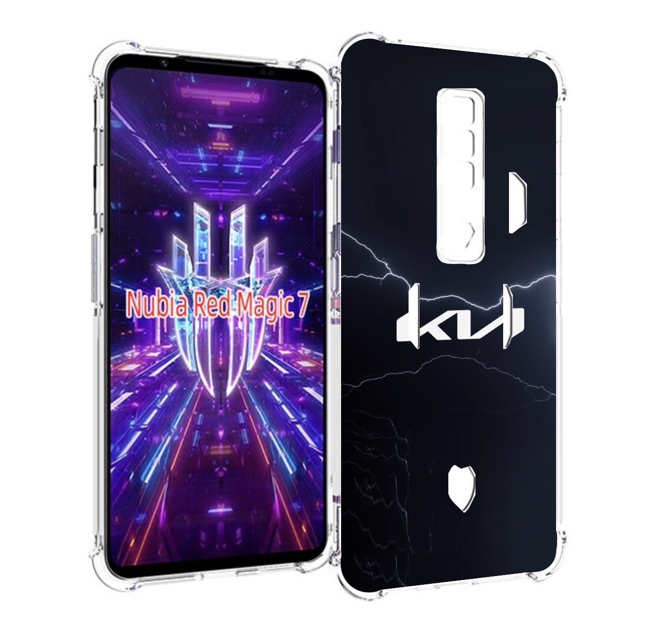 

Чехол MyPads kia 2 для ZTE Nubia Red Magic 7, Прозрачный, Tocco