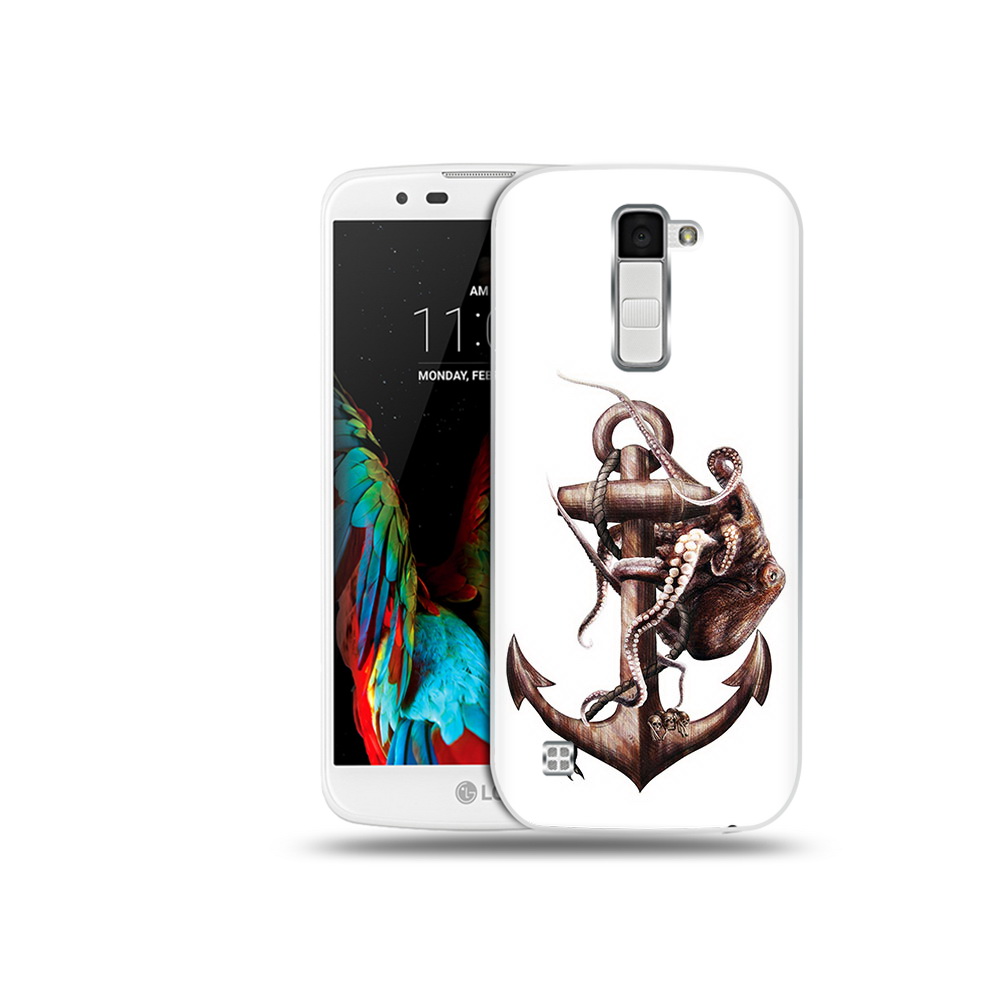 

Чехол MyPads Tocco для LG K10 ржавый якорь (PT30014.80.579), Прозрачный, Tocco