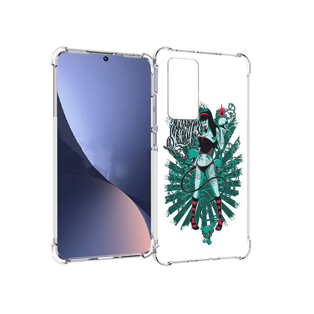 

Чехол MyPads Tocco для Xiaomi 12 нарисованная девушка в татуировках (PT226952.288.499), Прозрачный, Tocco