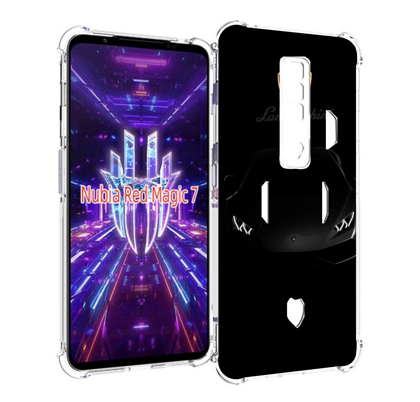 

Чехол MyPads lambo 4 мужской для ZTE Nubia Red Magic 7, Прозрачный, Tocco