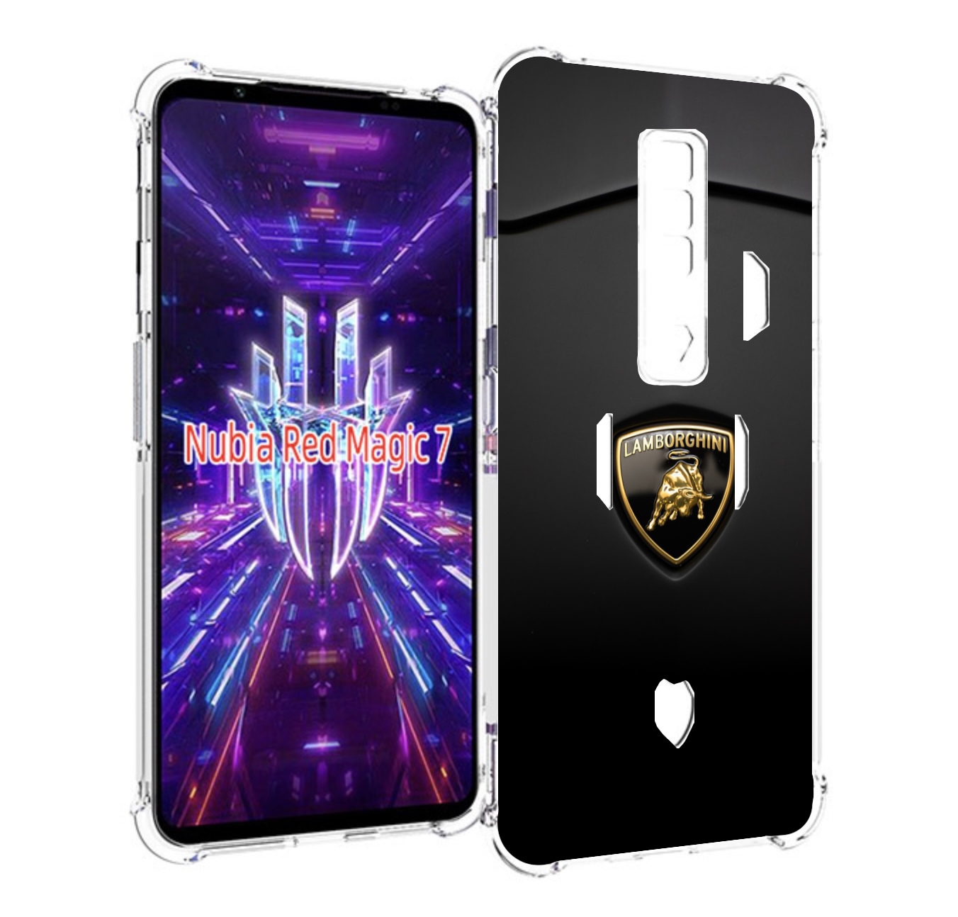 

Чехол MyPads lamborghini 3 для ZTE Nubia Red Magic 7, Прозрачный, Tocco