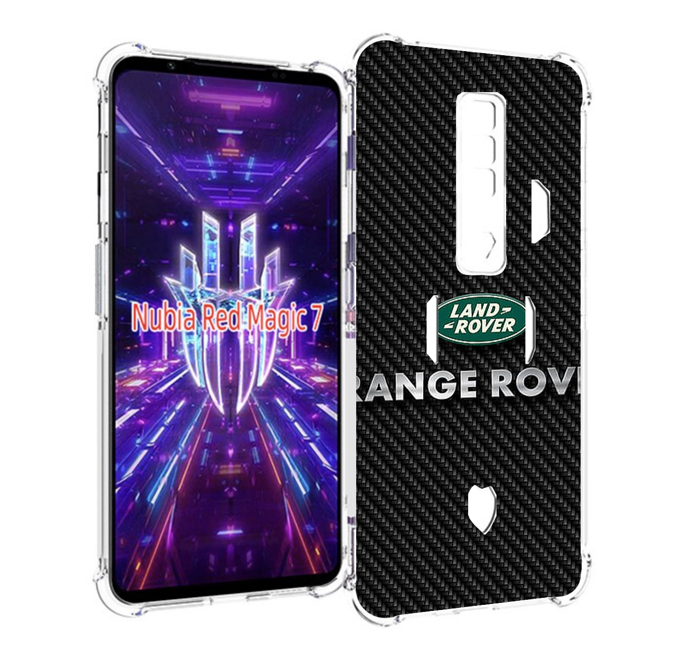 

Чехол MyPads land rover 2 для ZTE Nubia Red Magic 7, Прозрачный, Tocco