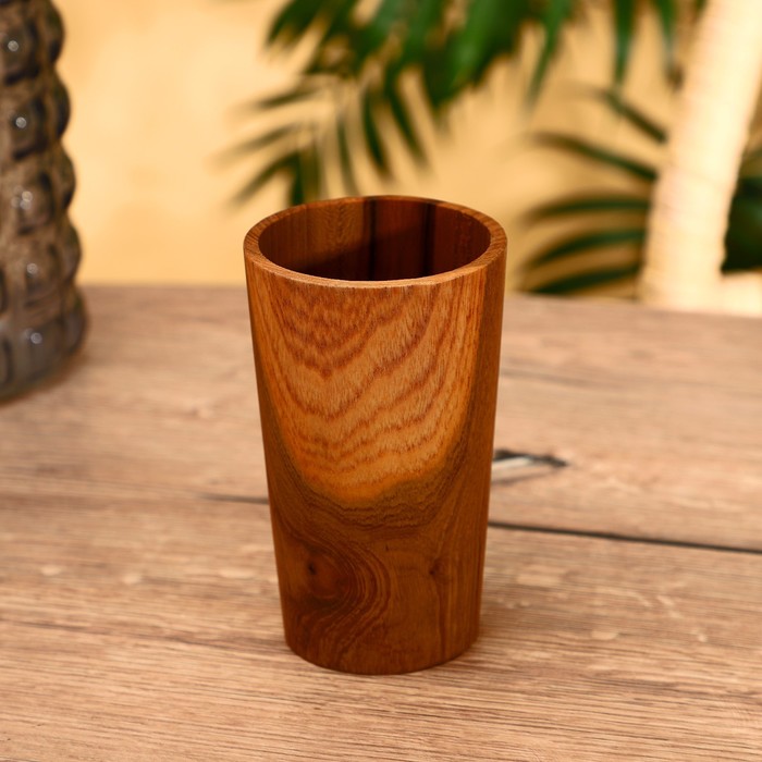 

Стакан 8х8х13 см, тиковое дерево, Indonesian style