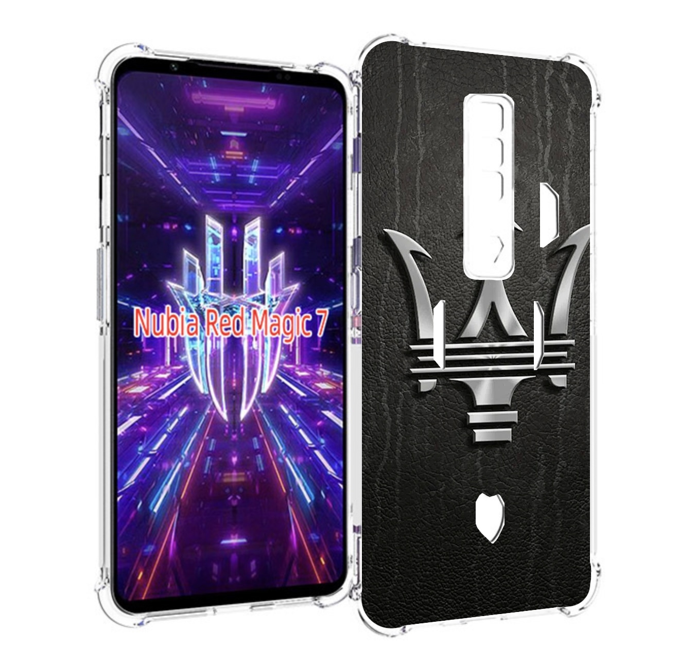 

Чехол MyPads maserati-3 мужской для ZTE Nubia Red Magic 7, Прозрачный, Tocco