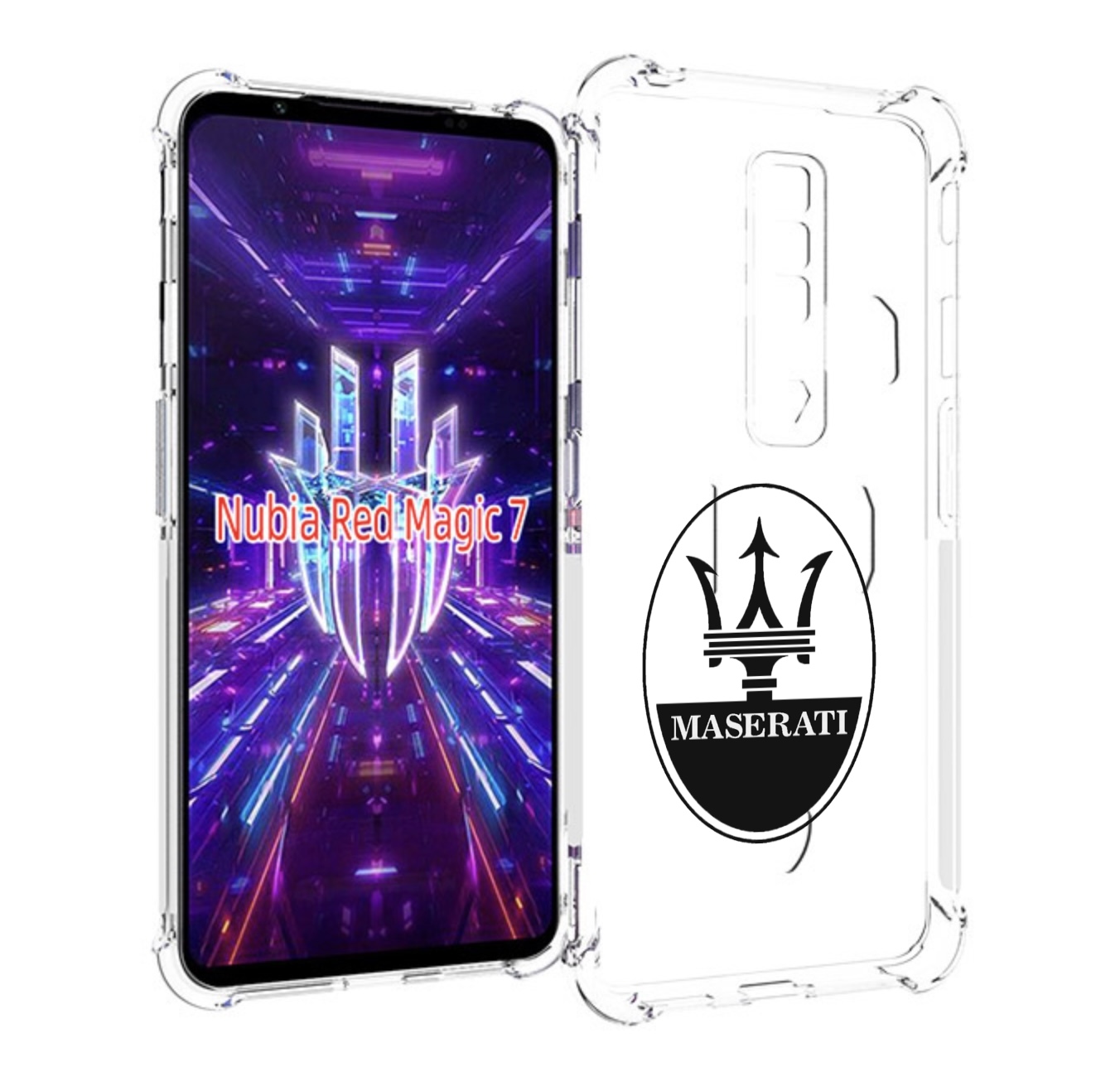 

Чехол MyPads maserati-4 для ZTE Nubia Red Magic 7, Прозрачный, Tocco