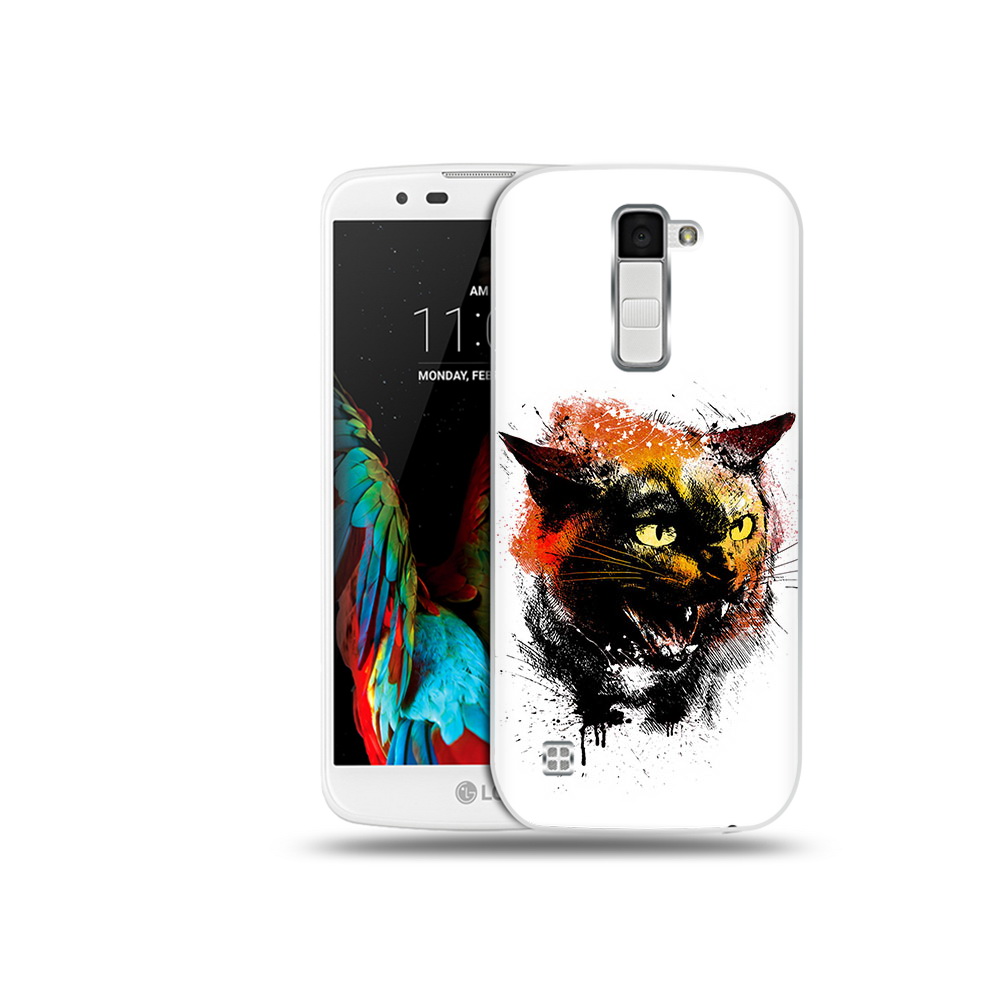 

Чехол MyPads Tocco для LG K10 сиамский кот (PT30014.80.598), Прозрачный, Tocco