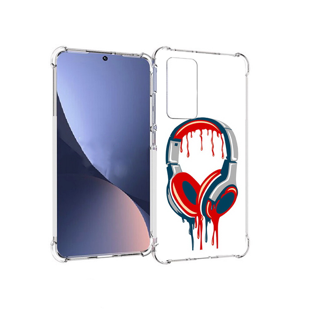 

Чехол MyPads Tocco для Xiaomi 12 не делай громко (PT226952.288.517), Прозрачный, Tocco