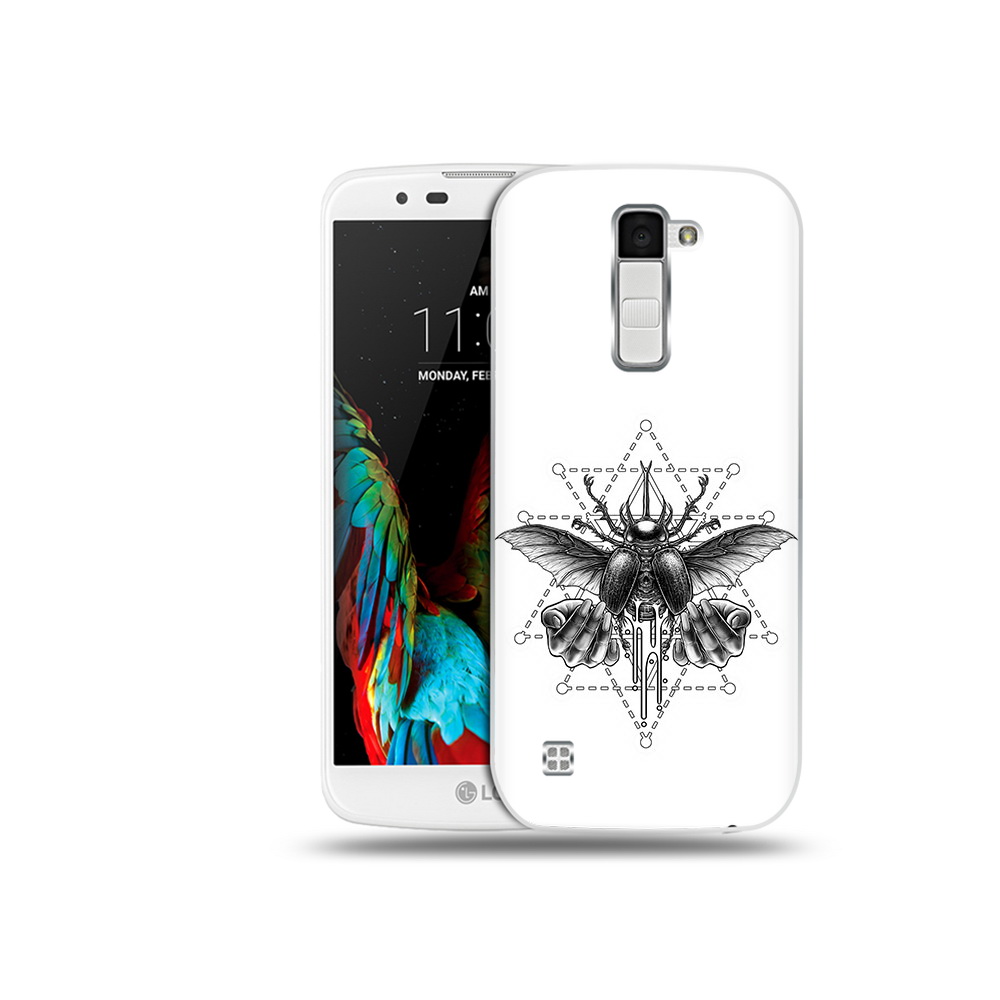 

Чехол MyPads Tocco для LG K10 скарабей (PT30014.80.601), Прозрачный, Tocco