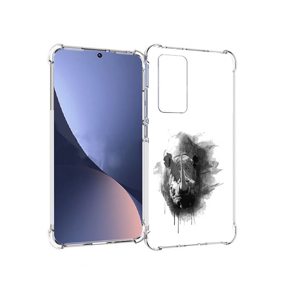 

Чехол MyPads Tocco для Xiaomi 12 носорог (PT226952.288.523), Прозрачный, Tocco