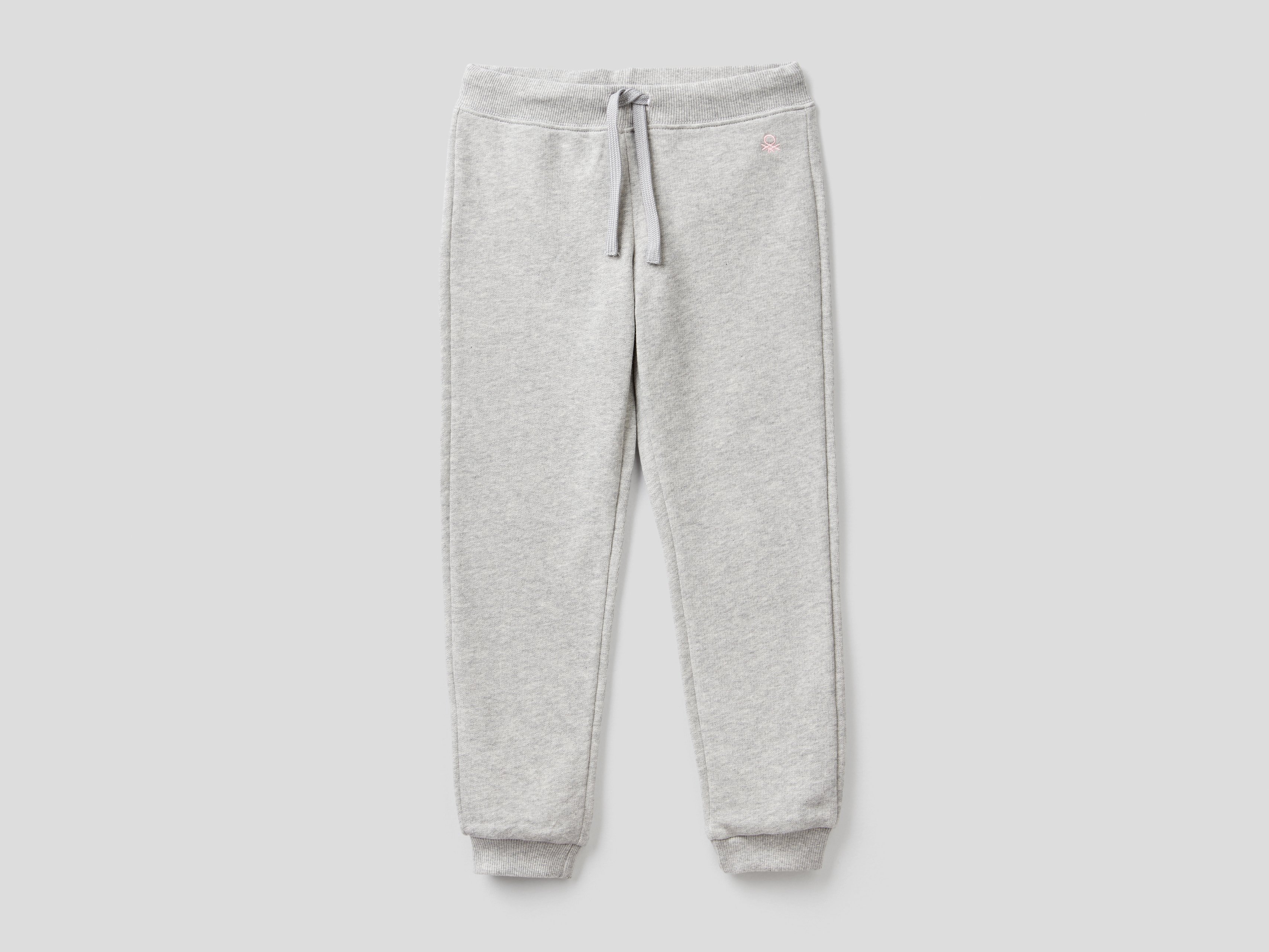 фото Брюки для девочек benetton цв. серый р.140 united colors of benetton