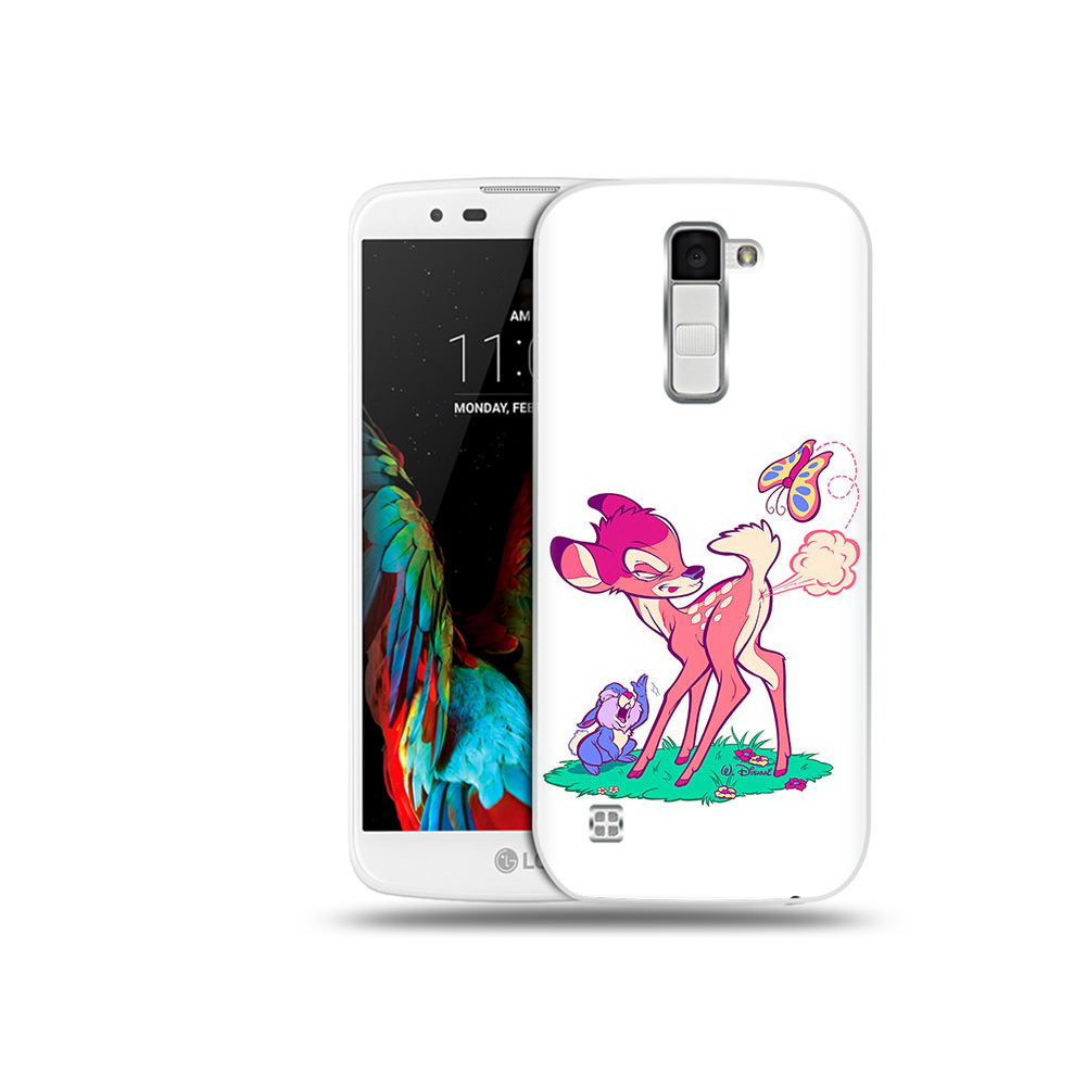 

Чехол MyPads Tocco для LG K10 смешной олененок (PT30014.80.610), Прозрачный, Tocco