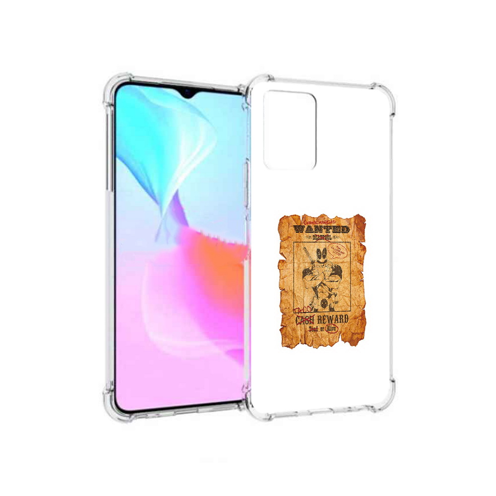 

Чехол MyPads Tocco для Vivo Y33s дедпул (PT226981.417.317), Прозрачный, Tocco