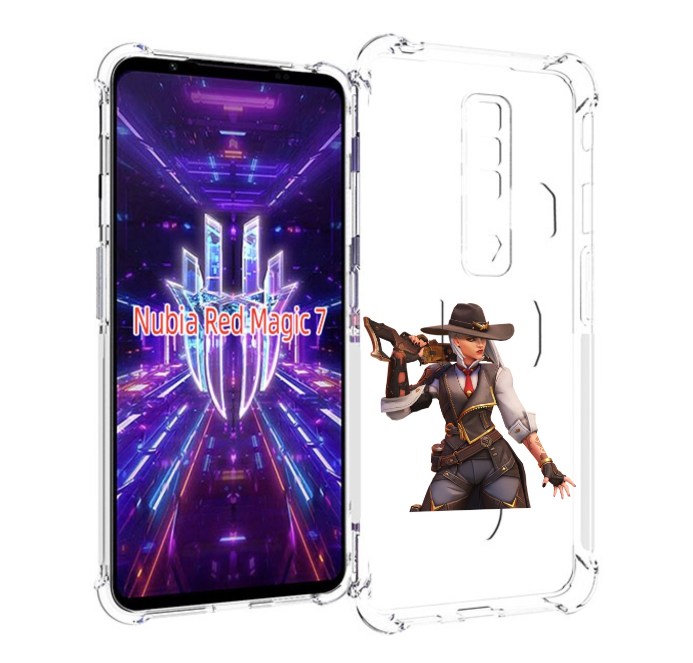 Чехол MyPads overwatch для ZTE Nubia Red Magic 7