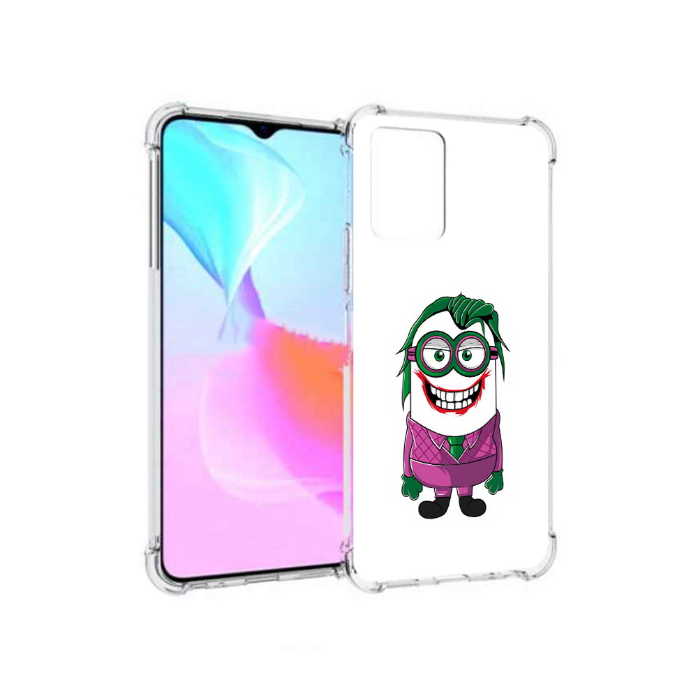 

Чехол MyPads Tocco для Vivo Y33s джокер миньон (PT226981.417.322), Прозрачный, Tocco