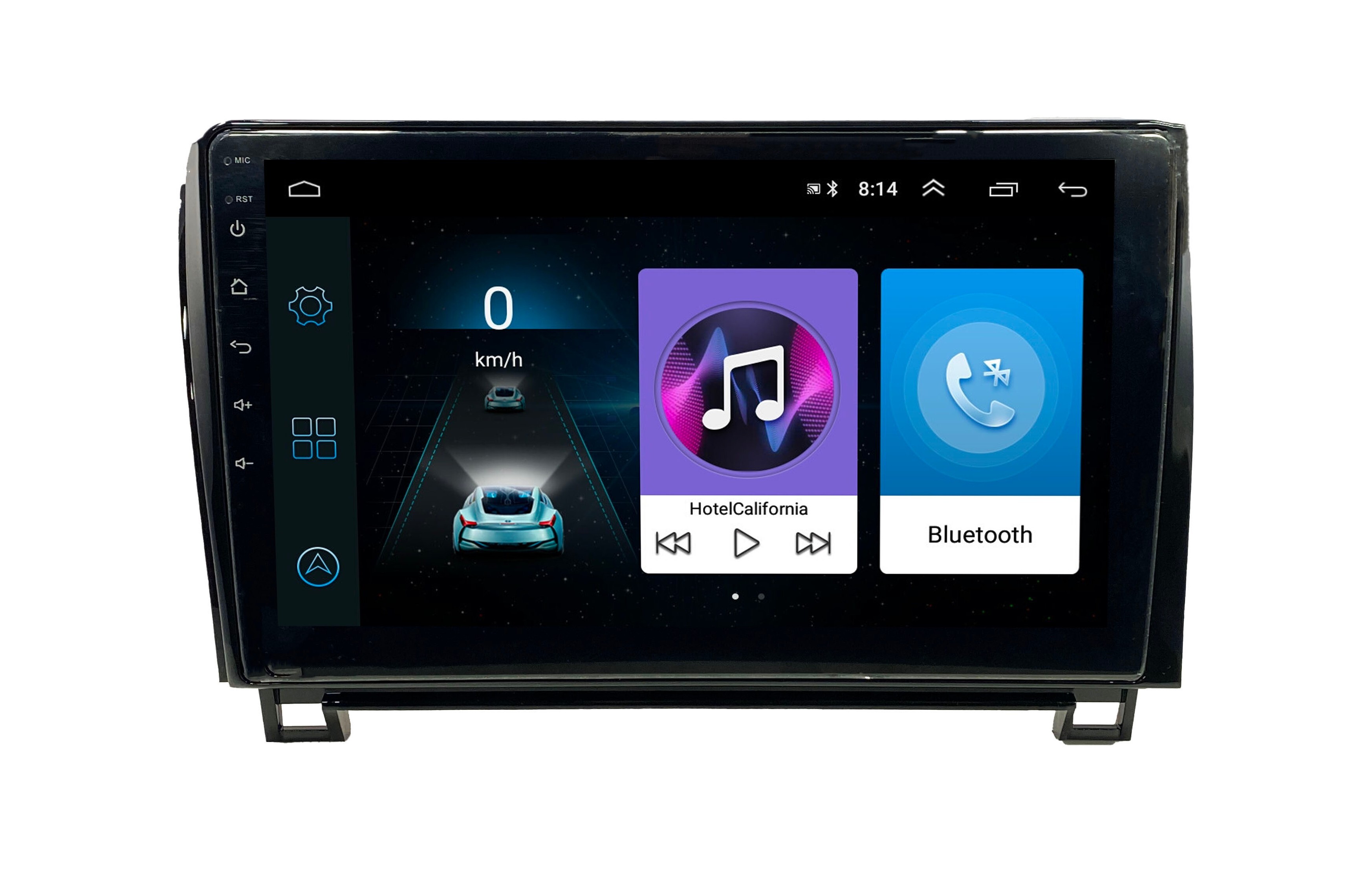 Автомагнитола ANDROID Toyota Tundra 2007-2013, 2/16GB, Android 12 / Головное устройство /