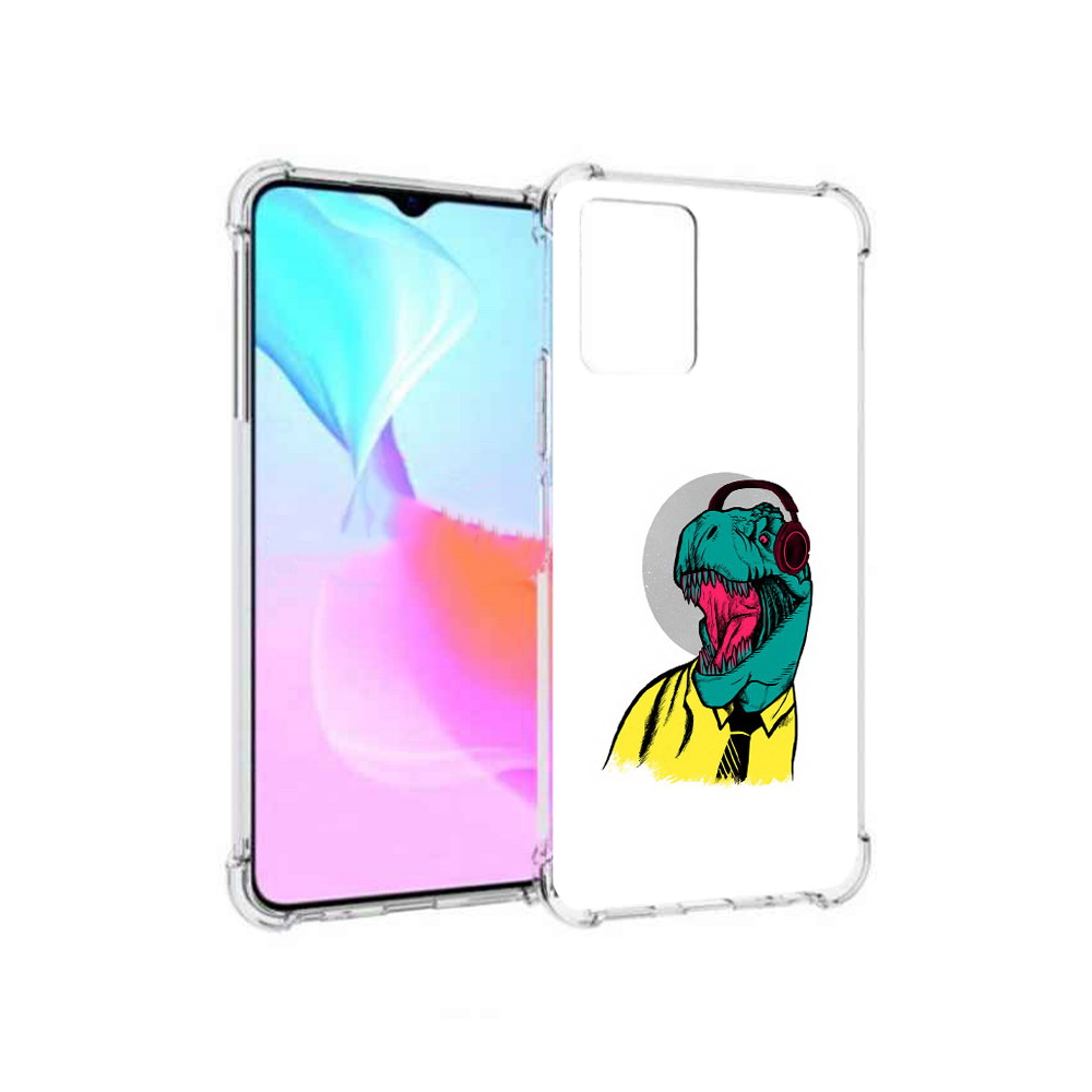

Чехол MyPads Tocco для Vivo Y33s дино (PT226981.417.326), Прозрачный, Tocco