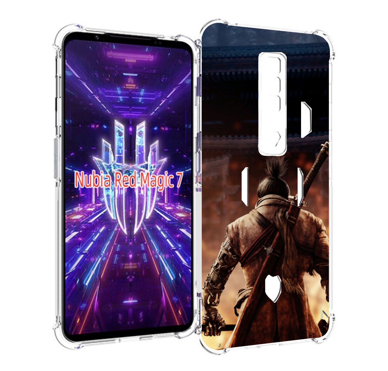 

Чехол MyPads sekiro для ZTE Nubia Red Magic 7, Прозрачный, Tocco