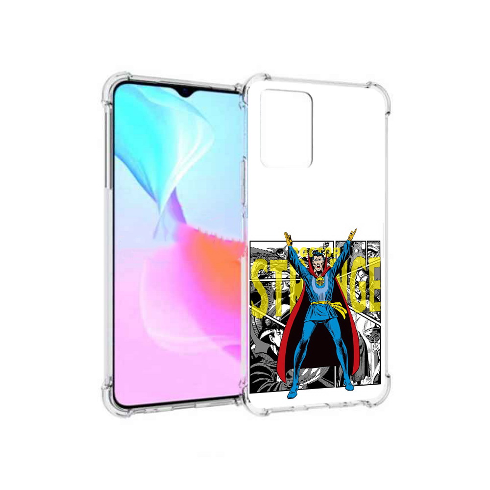 

Чехол MyPads Tocco для Vivo Y33s доктор стренж комикс (PT226981.417.334), Прозрачный, Tocco