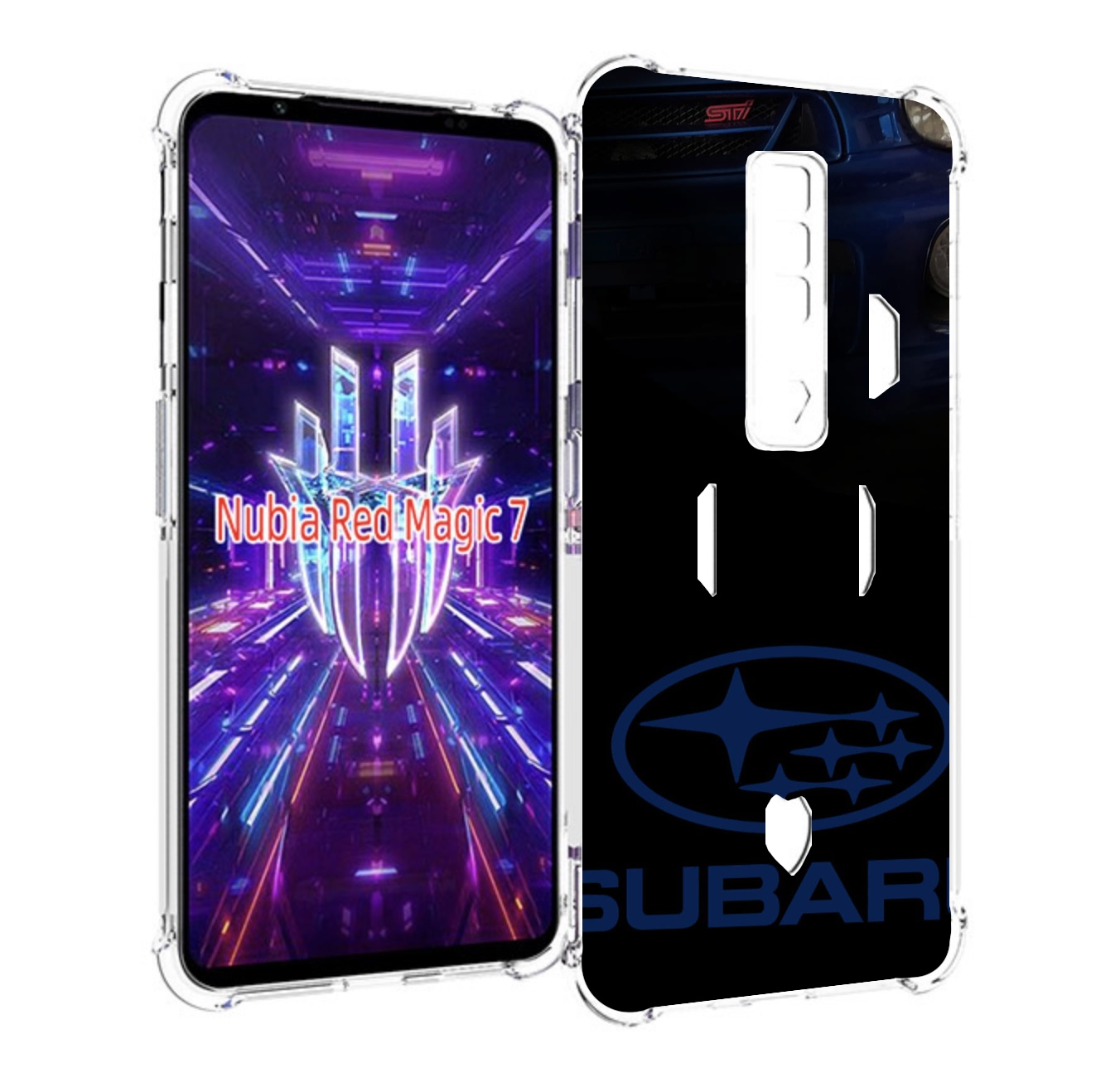 

Чехол MyPads subaru 3 для ZTE Nubia Red Magic 7, Прозрачный, Tocco