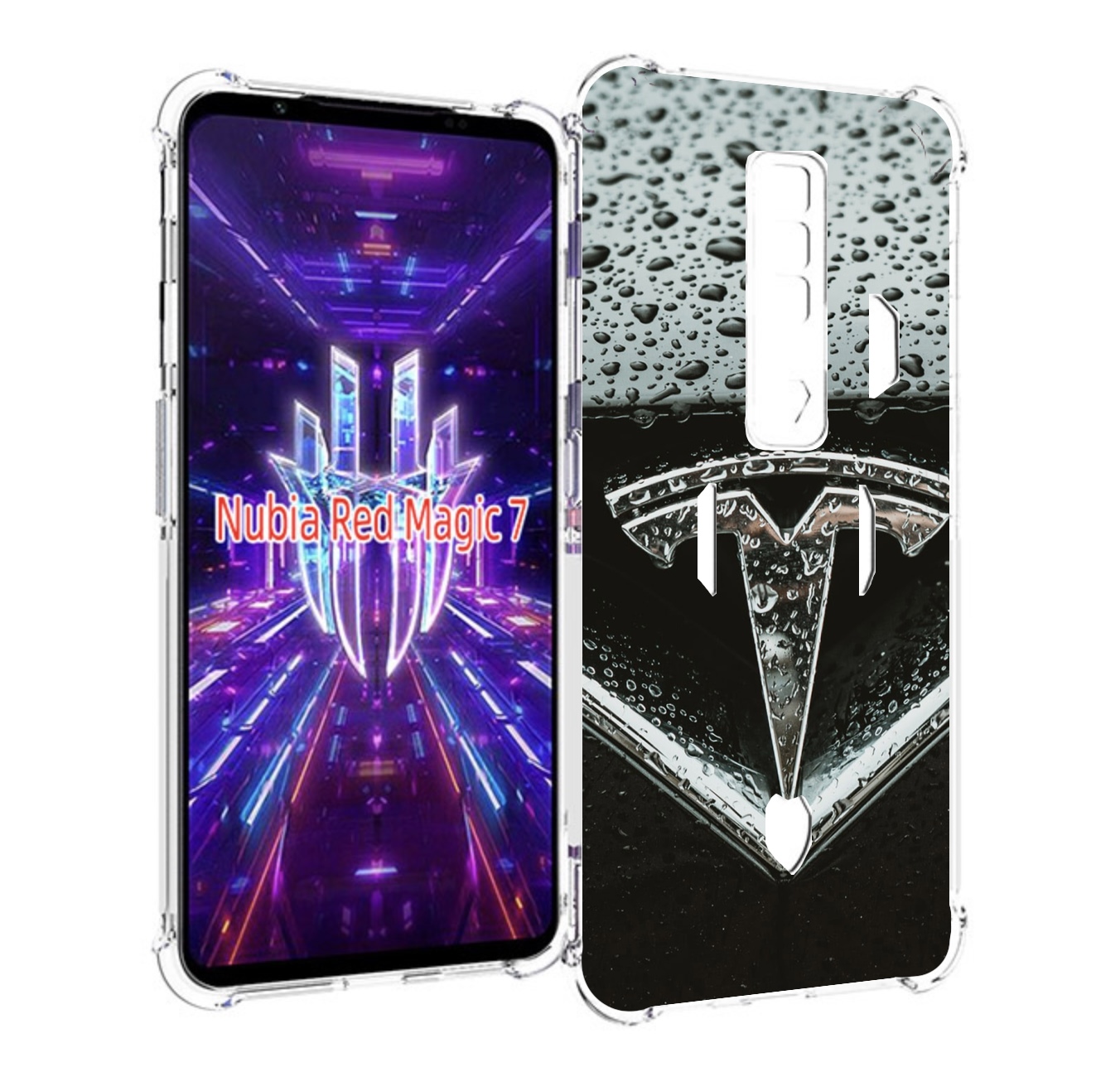 

Чехол MyPads tesla 1 для ZTE Nubia Red Magic 7, Прозрачный, Tocco