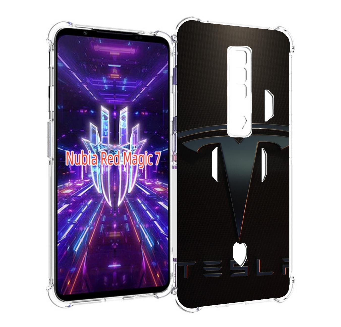 

Чехол MyPads tesla 3 для ZTE Nubia Red Magic 7, Прозрачный, Tocco