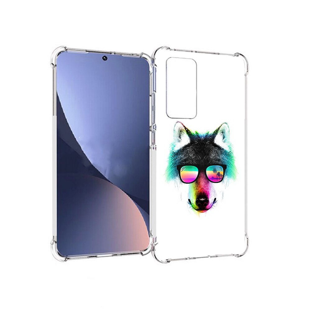 

Чехол MyPads Tocco для Xiaomi 12 радужный волк (PT226952.288.567), Прозрачный, Tocco