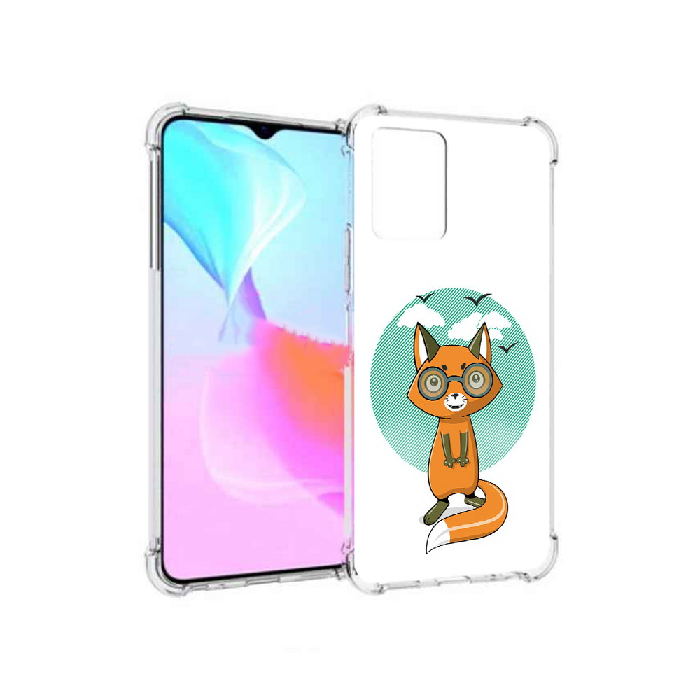 

Чехол MyPads Tocco для Vivo Y33s задумчивая лиса (PT226981.417.348), Прозрачный, Tocco