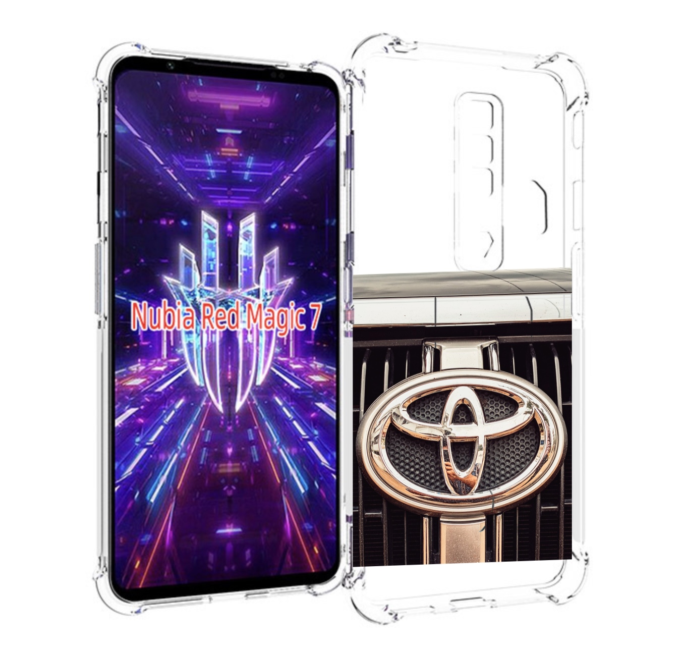 

Чехол MyPads toyota 3 для ZTE Nubia Red Magic 7, Прозрачный, Tocco