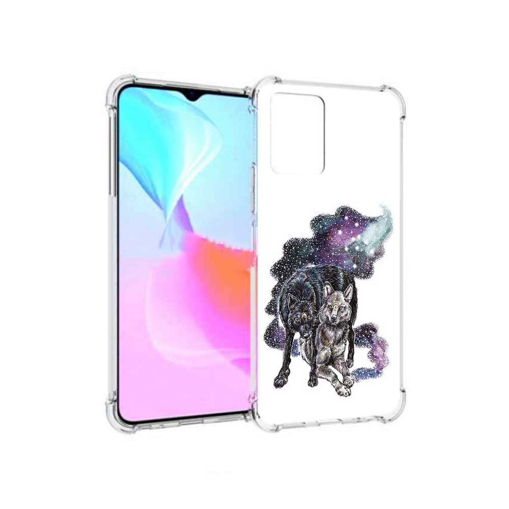 

Чехол MyPads Tocco для Vivo Y33s звездные волки (PT226981.417.352), Прозрачный, Tocco