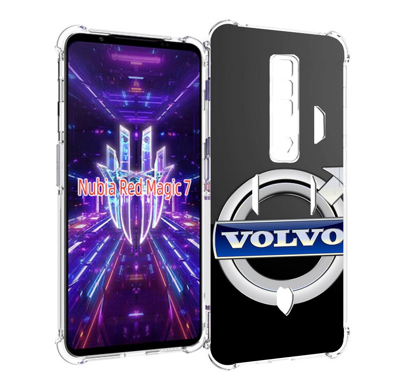 

Чехол MyPads volvo 2 мужской для ZTE Nubia Red Magic 7, Прозрачный, Tocco