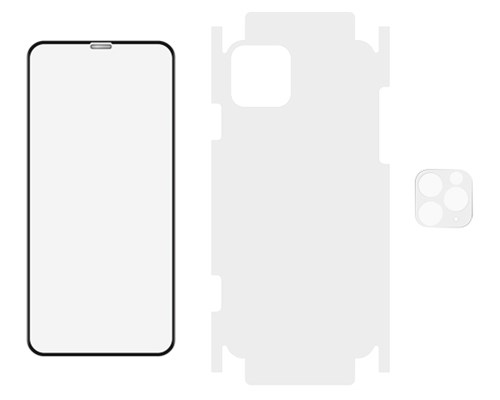 фото Защитное стекло hardiz 3d cover aluminosilicate для apple iphone x/xs/11 pro