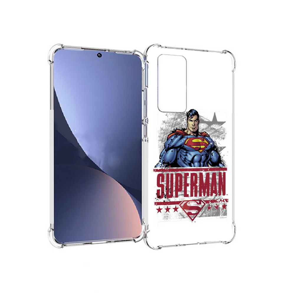 

Чехол MyPads Tocco для Xiaomi 12 рисунок супермен (PT226952.288.583), Прозрачный, Tocco