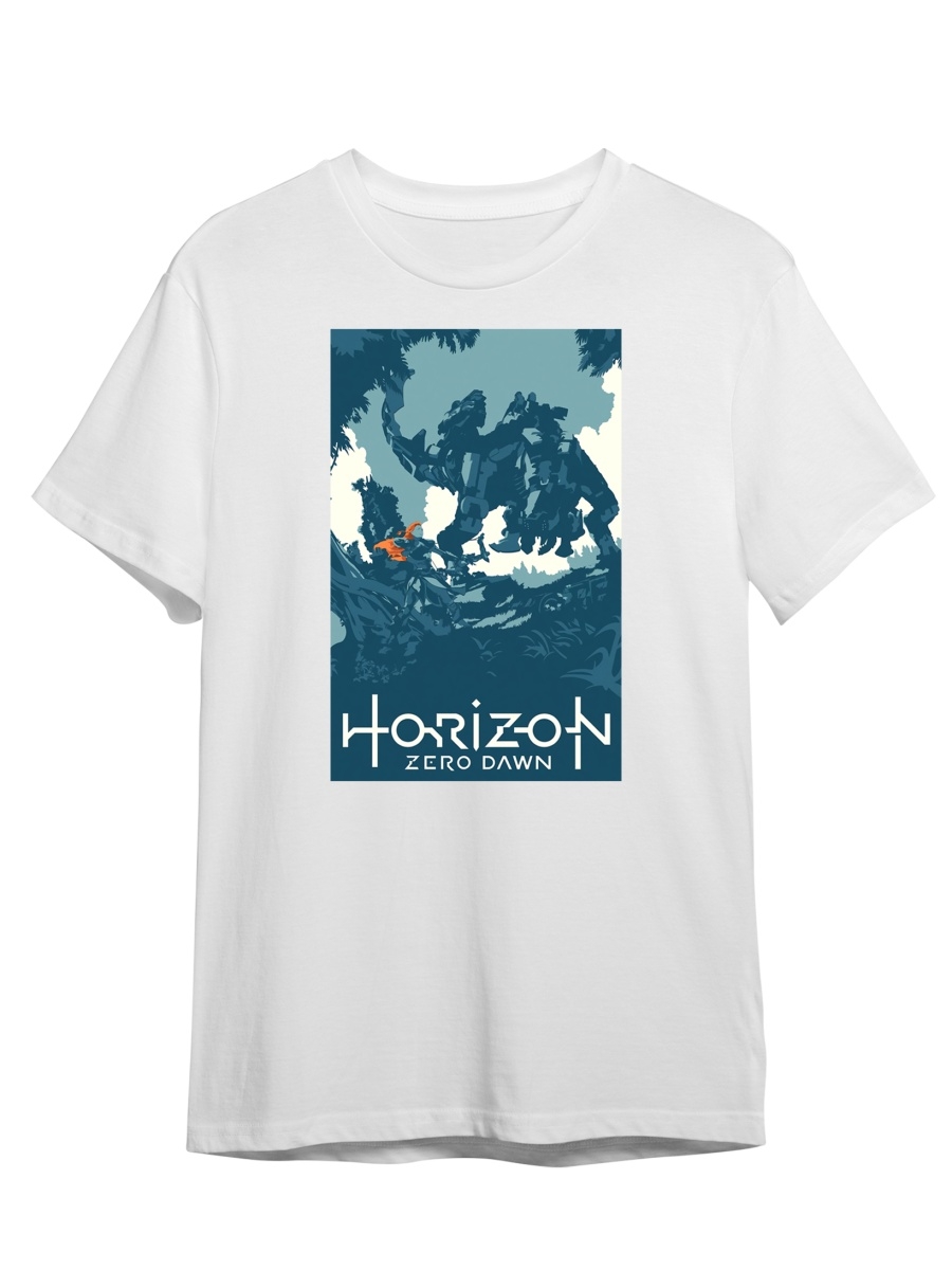 

Футболка унисекс СувенирShop Horizon/Хорайзен 6 белая L (-50, Белый, "Horizon/Хорайзен" 6