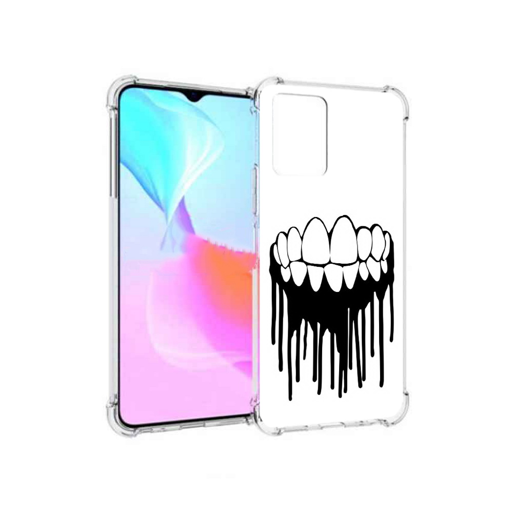 

Чехол MyPads Tocco для Vivo Y33s зубы (PT226981.417.372), Прозрачный, Tocco